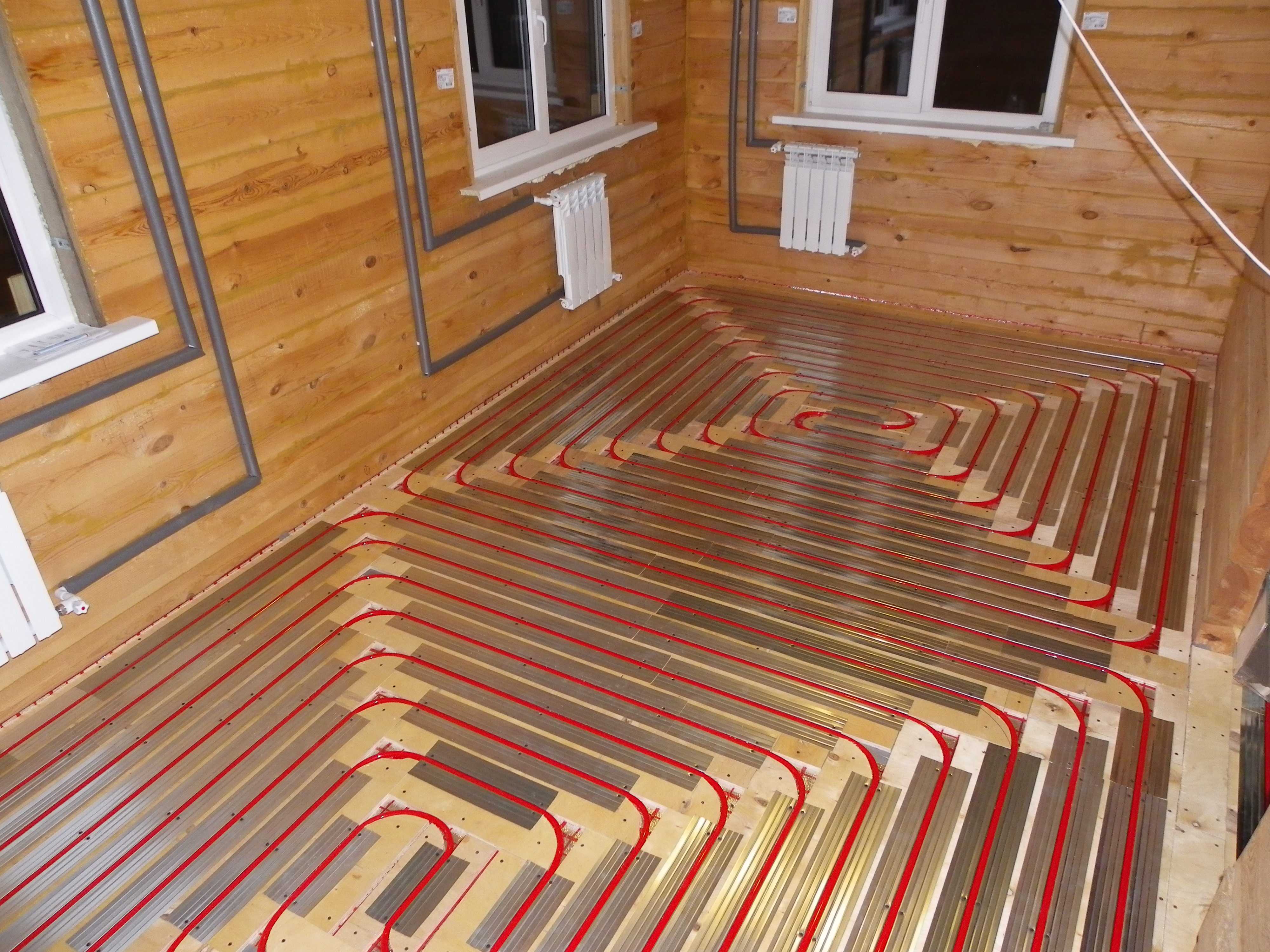 Как сделать электрический теплый пол в деревянном доме