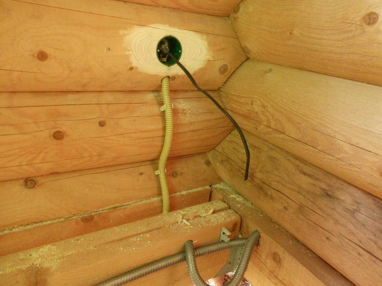 Проводка в деревянном доме своими руками - пошаговая инструкция