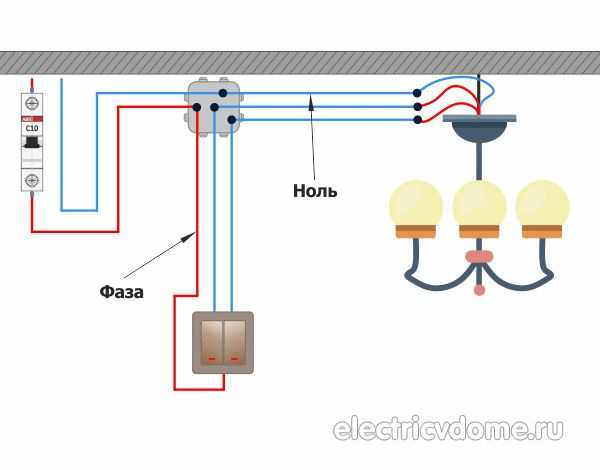 Как подключить люстру с 2, 3, 4 и более проводами своими руками? | electricity help
