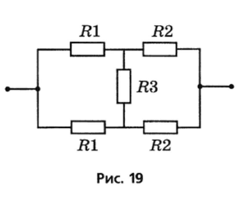 Определить эквивалентное сопротивление цепи токи во всех резисторах