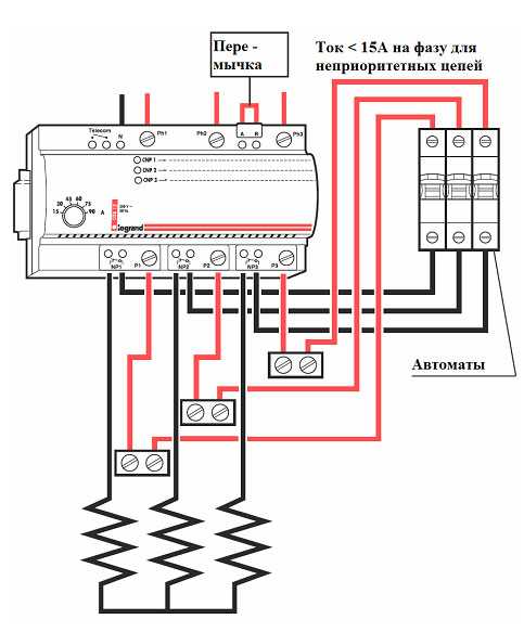 Реле контроля напряжения 3 фазное схема подключения - всё о электрике