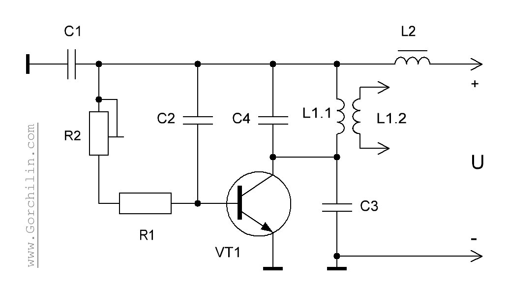 Блокинг генератор на одном транзисторе своими руками схема