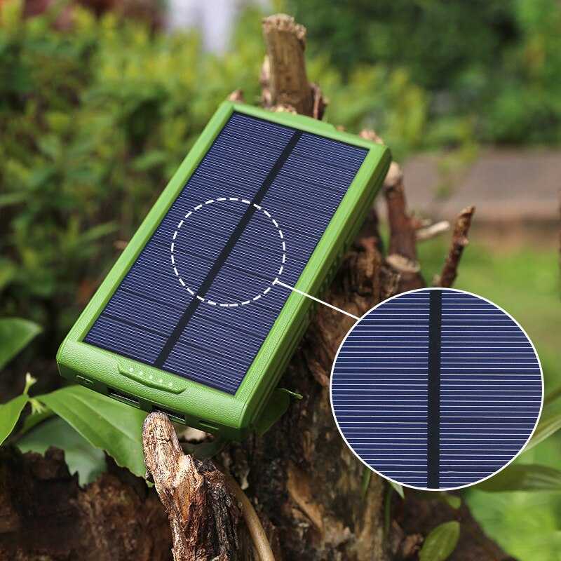 Лучший power bank на солнечных батареях