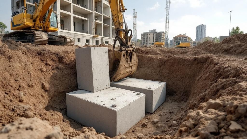 Фундаментные блоки ФБС: выбор, размеры и монтаж