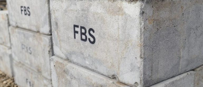 Фундаментные блоки ФБС: выбор, размеры и монтаж