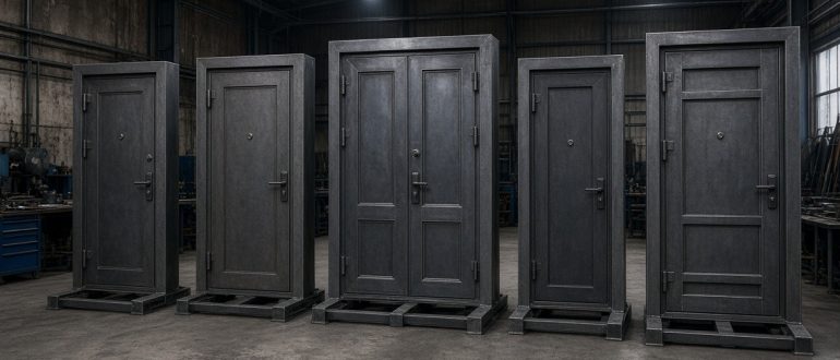 Металлические входные двери: виды, особенности и критерии выбора