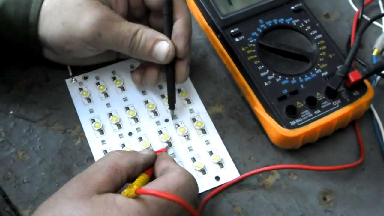 Как проверить светодиод? как проверить светодиод мультиметром?