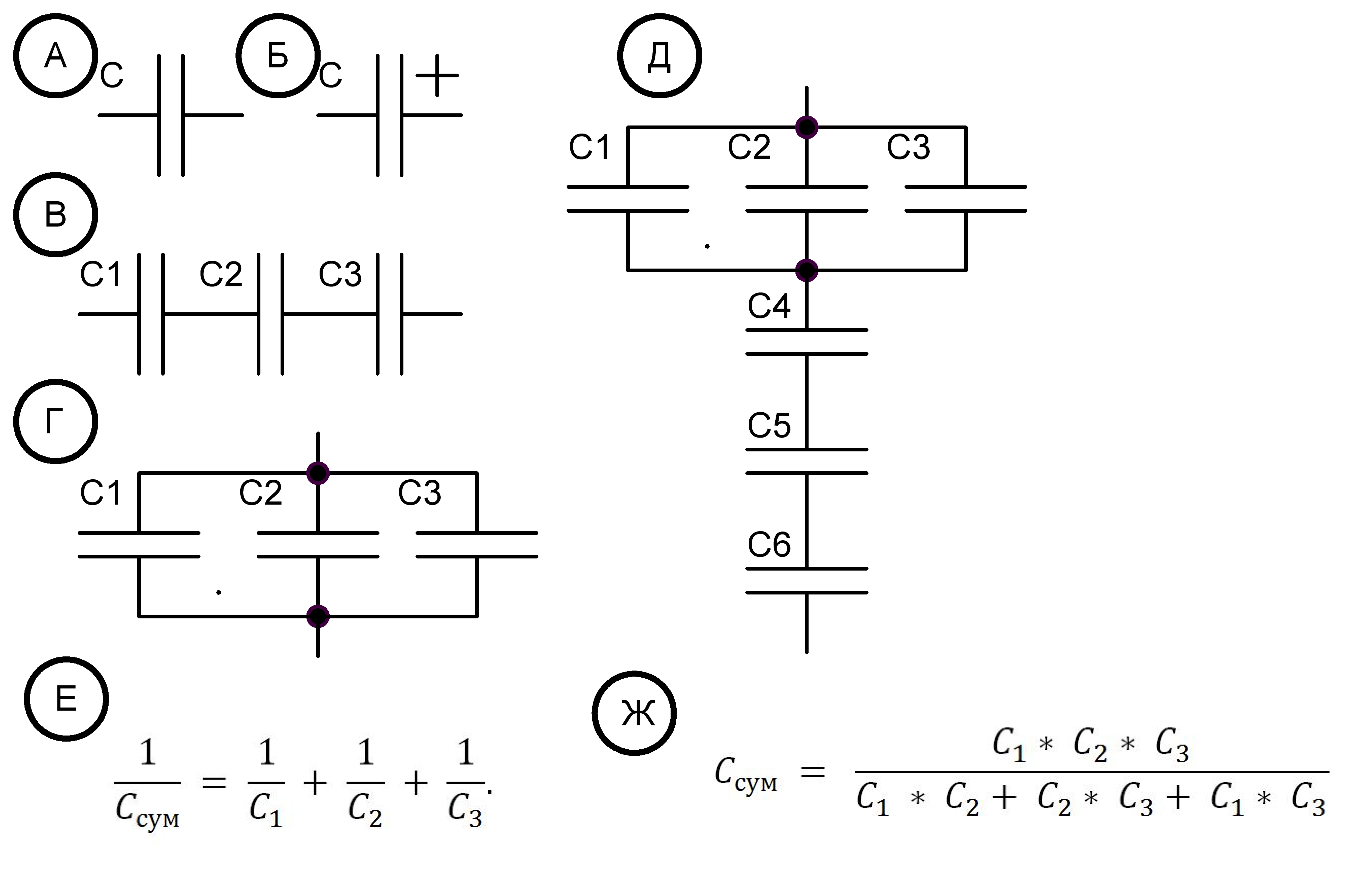 Калькулятор расчета емкости конденсатора - онлайн