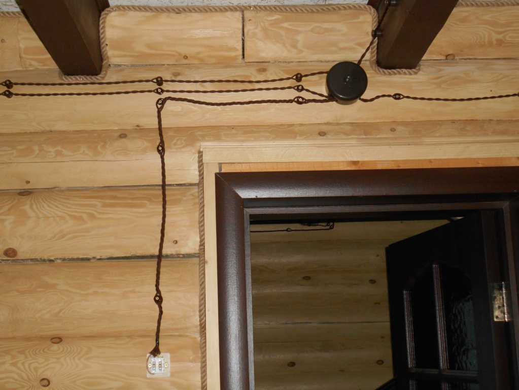 Ретро-проводка в деревянном доме: преимущества и недостатки, порядок выполнения монтажных работ