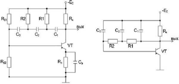 § 2.13. генератор на транзисторе