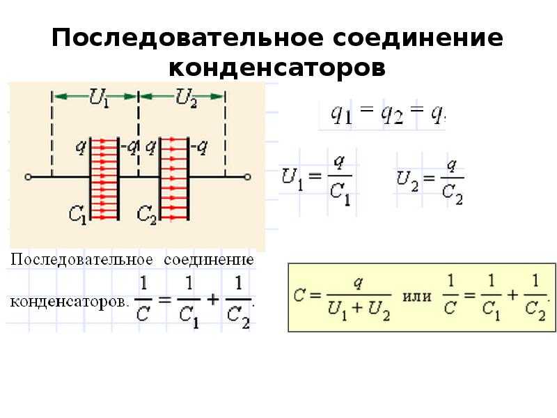 Последовательное соединение конденсаторов схема. Емкость параллельно Соединенных конденсаторов формула. Емкость при параллельном соединении конденсаторов. Конденсаторы последовательное соединение конденсаторов. Параллельное соединение конденсаторов емкость.