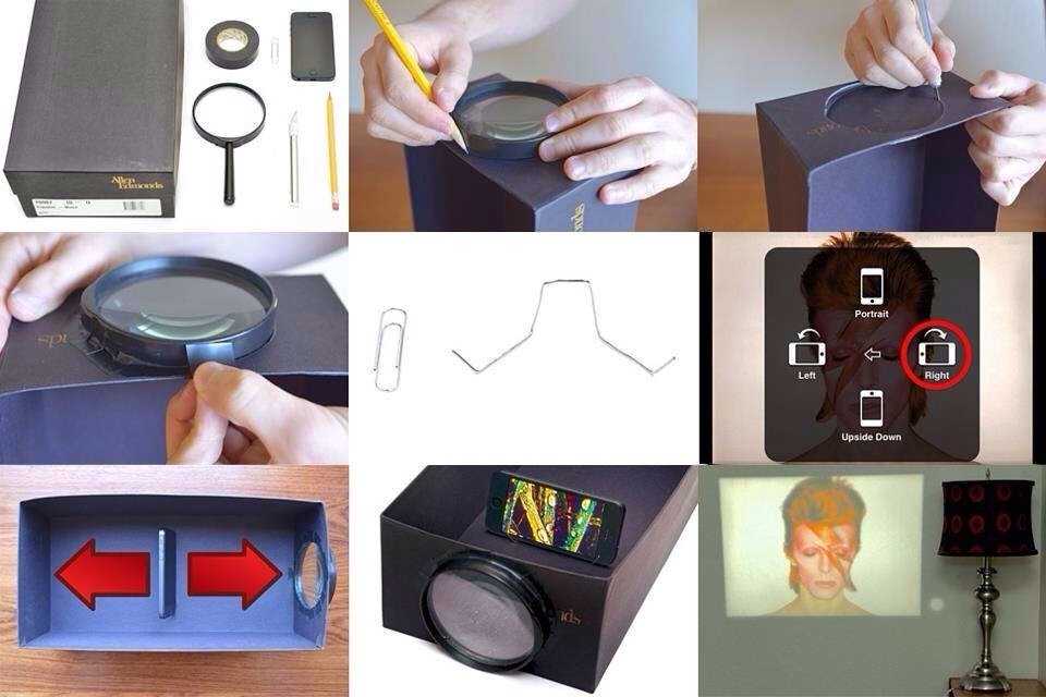 Как сделать проектор своими руками в домашних условиях