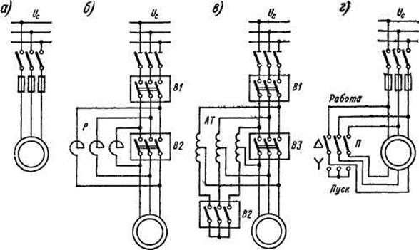 Однофазный асинхронный двигатель: 6 схем работы | блог домашнего электрика