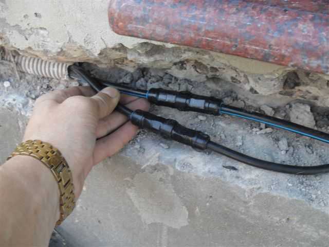 Как правильно соединить провода сип между собой и с медным кабелем.