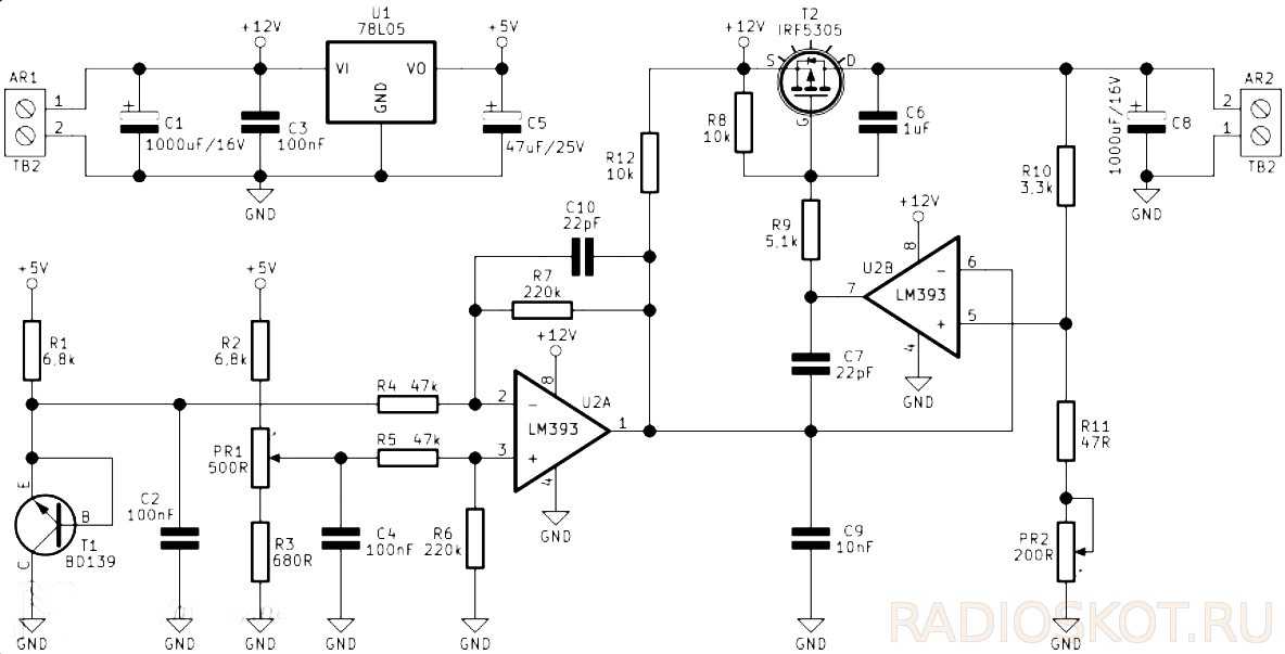 Микрофонный усилитель на lm393 схема