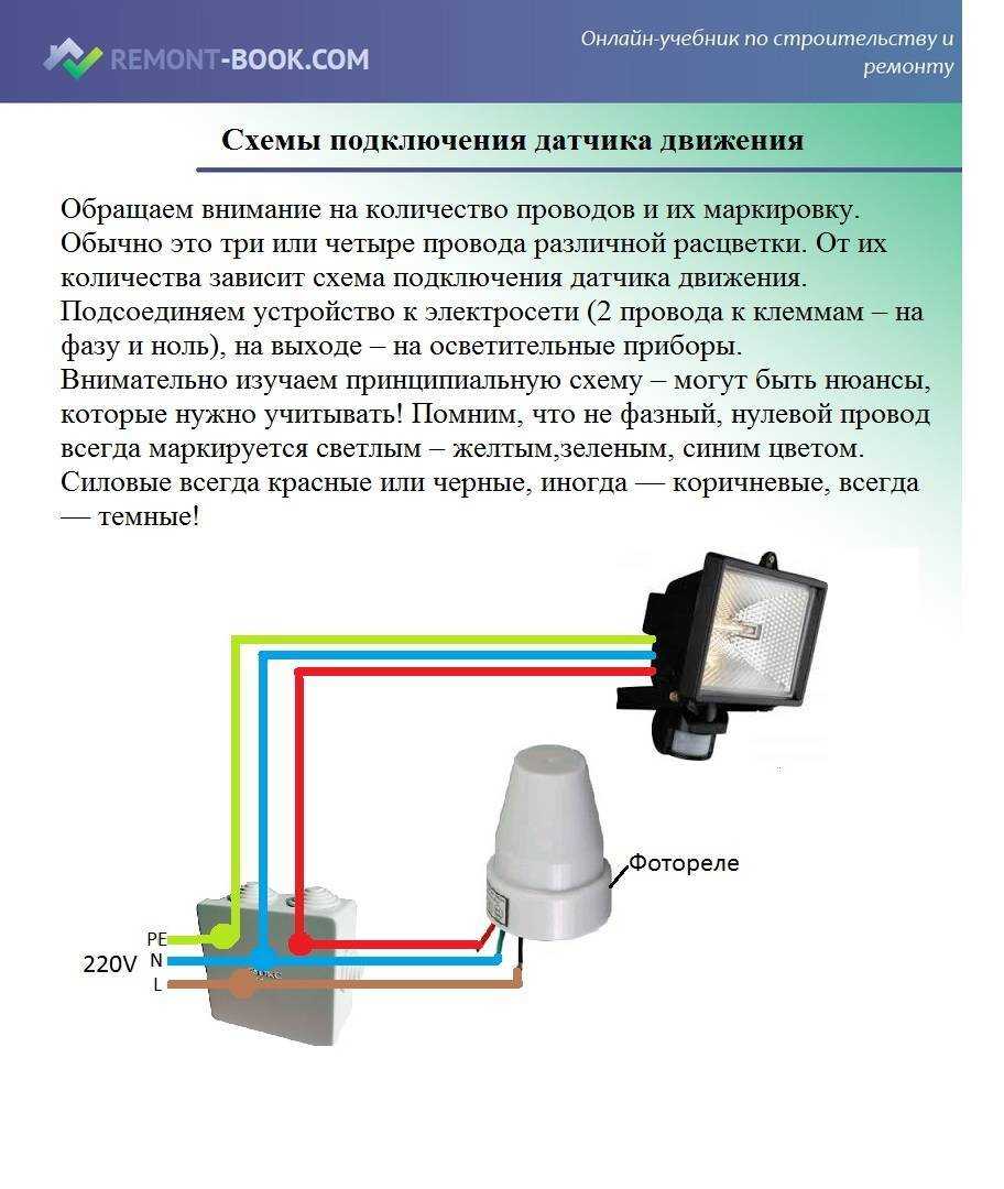 Подключение уличного освещения