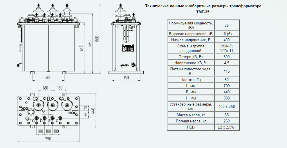 Трансформатор тм характеристики. Трансформатор ТМГ 160 10 0 4 габариты. Габариты силового трансформатора ТМГ 400 КВА. Трансформатор ТМГ 25/6 25/10. Габариты трансформатора 1000 КВА.