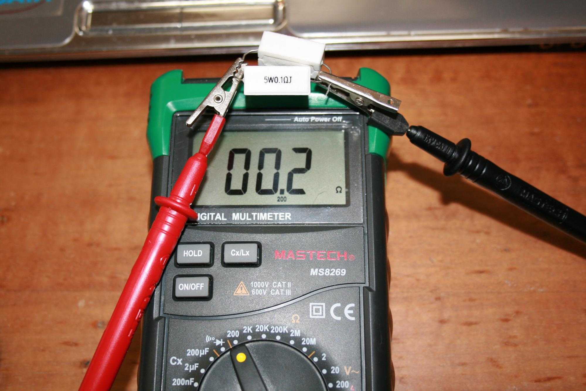 Как проверить резистор мультиметром не выпаивая