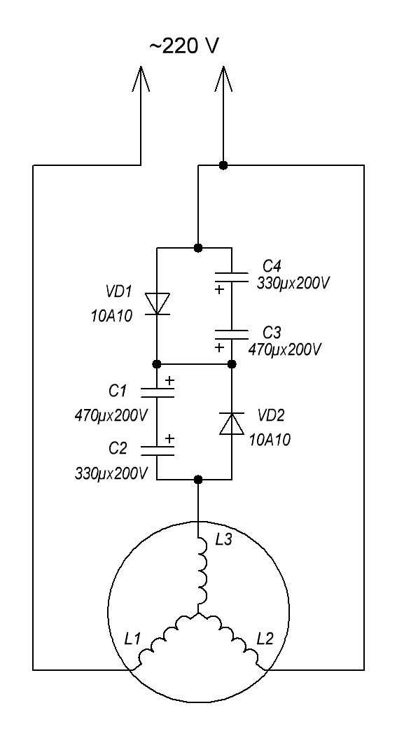 Асинхронный двигатель: принцип работы, схема подключения к трёхфазной сети 380 вольт