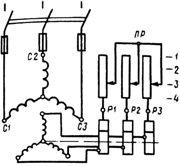 Однофазный асинхронный электродвигатель