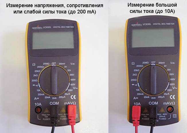Измерение тока и напряжения. вольтметр и амперметр.