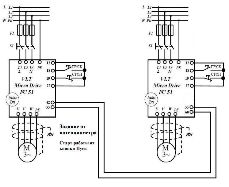 Как правильно подключить трехфазных двигатель к однофазной сети